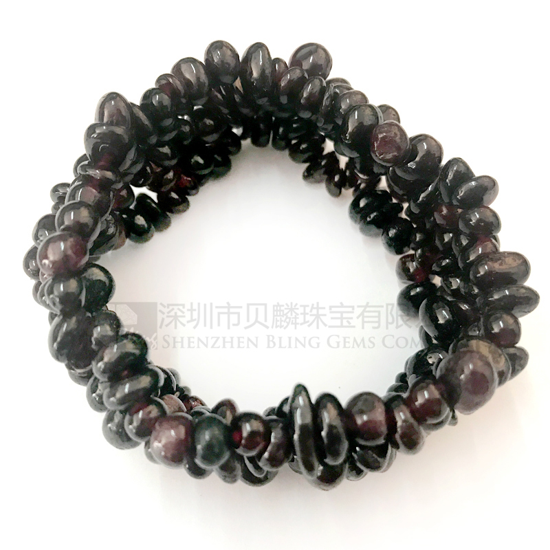 Garnet beaded bracelet,fashion natural stone bracelets