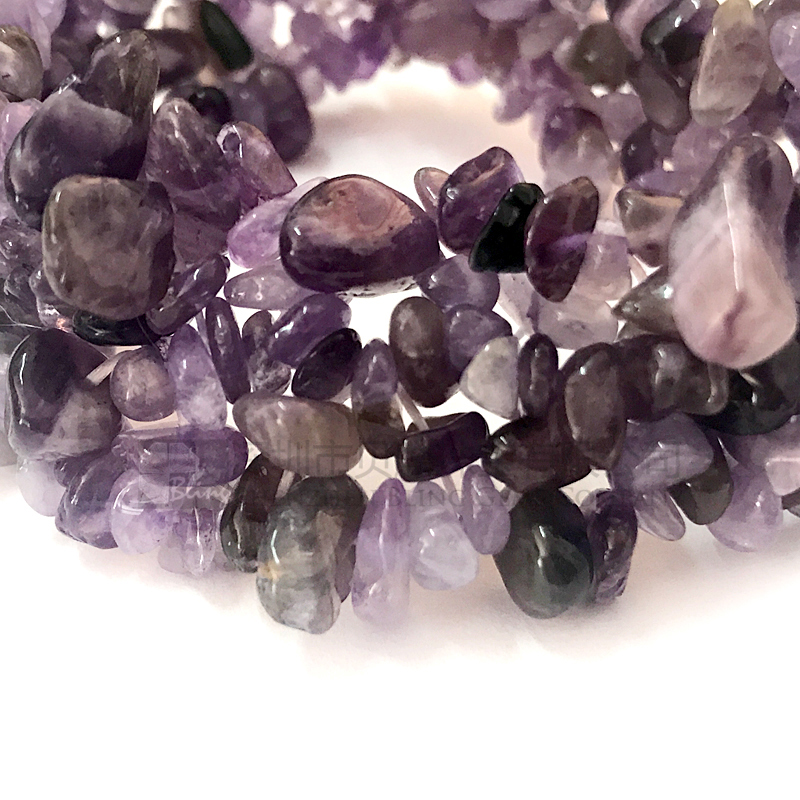 Natural amethyst beaded bracelets