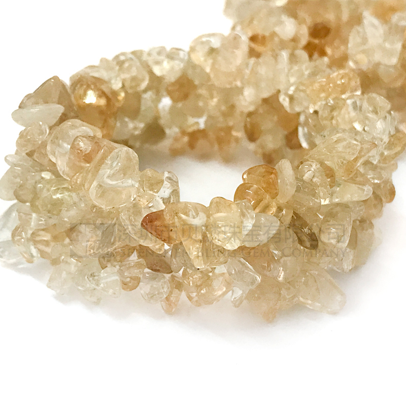 Natural citrine rough shaped bracelets for sale