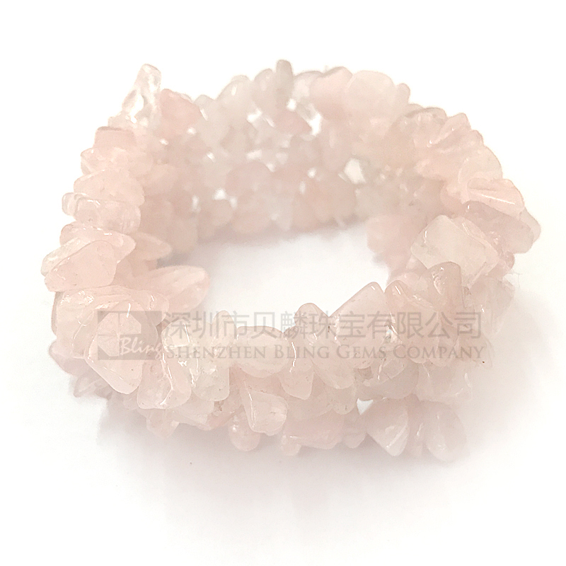 Rose quartz bracelets,natural rose quartz bangle