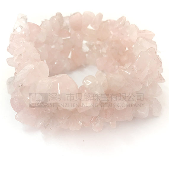 Rose quartz bracelets,natural rose quartz bangle