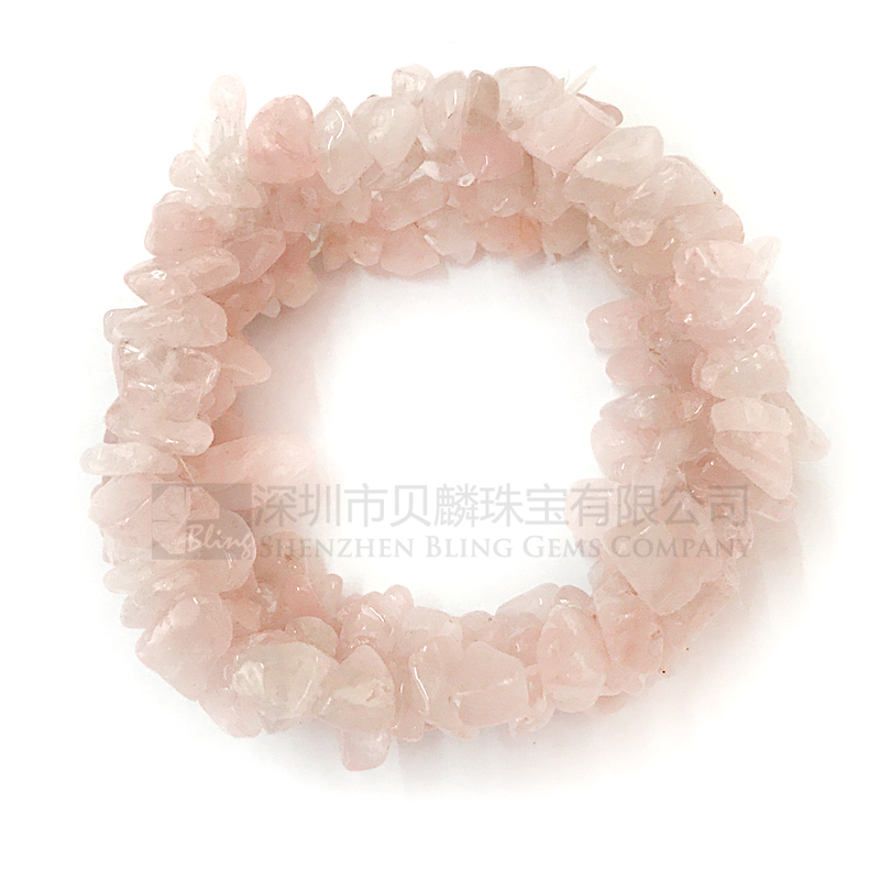 Rose quartz bracelets,natural rose quartz bangle