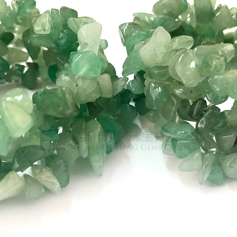 Wholesale green gemstone bracelet,stone rough jewelry