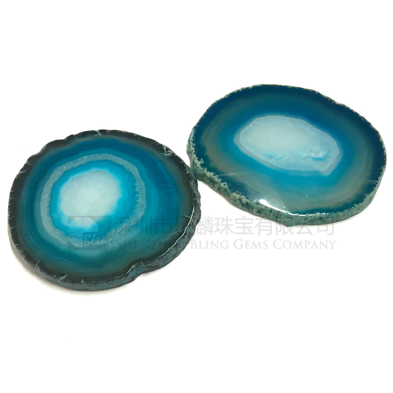 Agate slabs,blue agate coasters