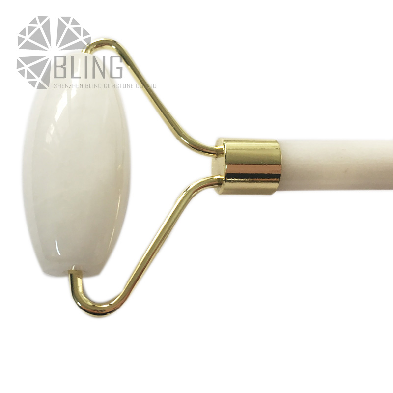 White jade massger stick massage roller,beauty tool