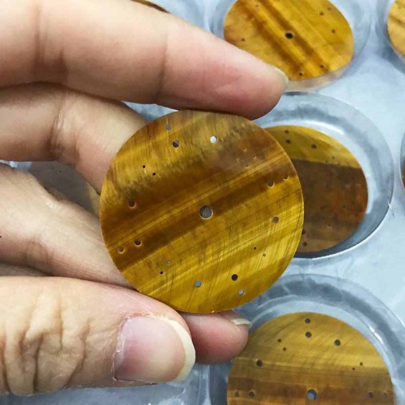 Tiger eye stone watch dials