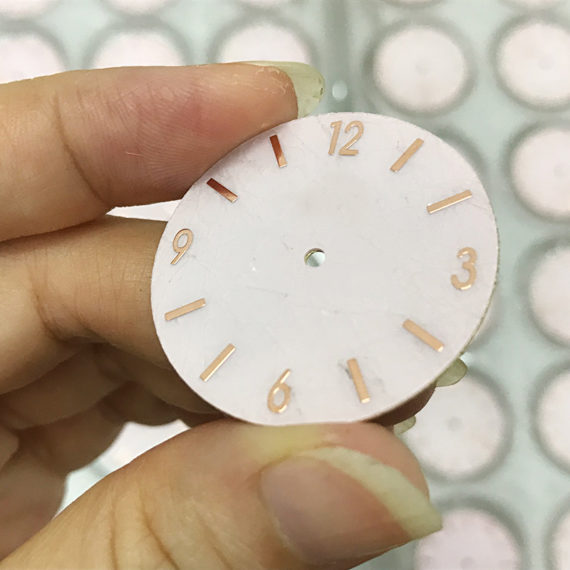 Rose quartz dials