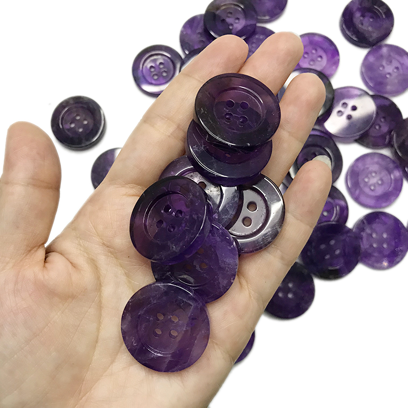 Amethyst buttons B