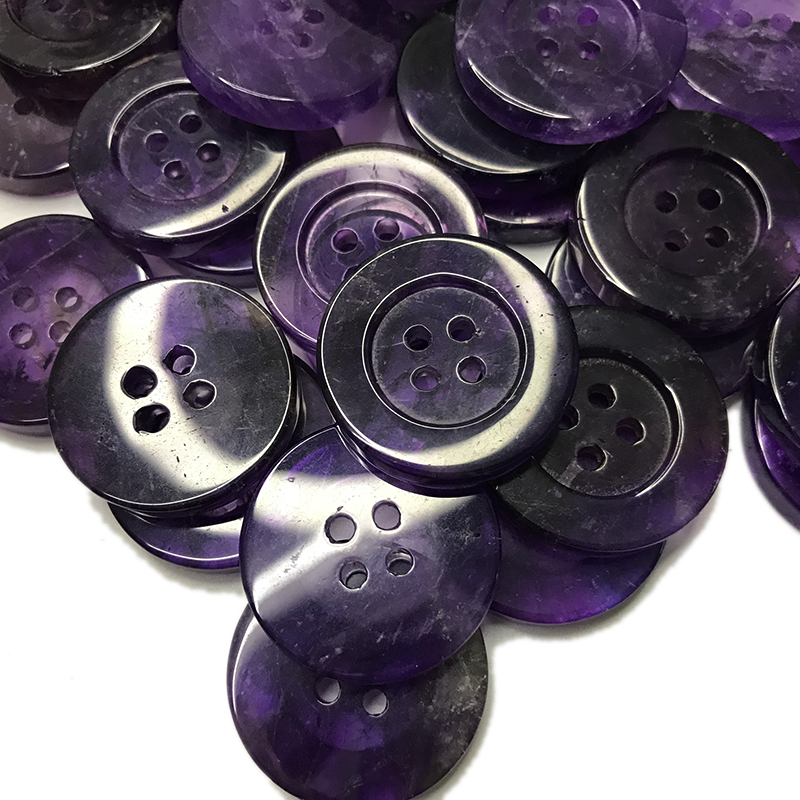 Amethyst buttons B