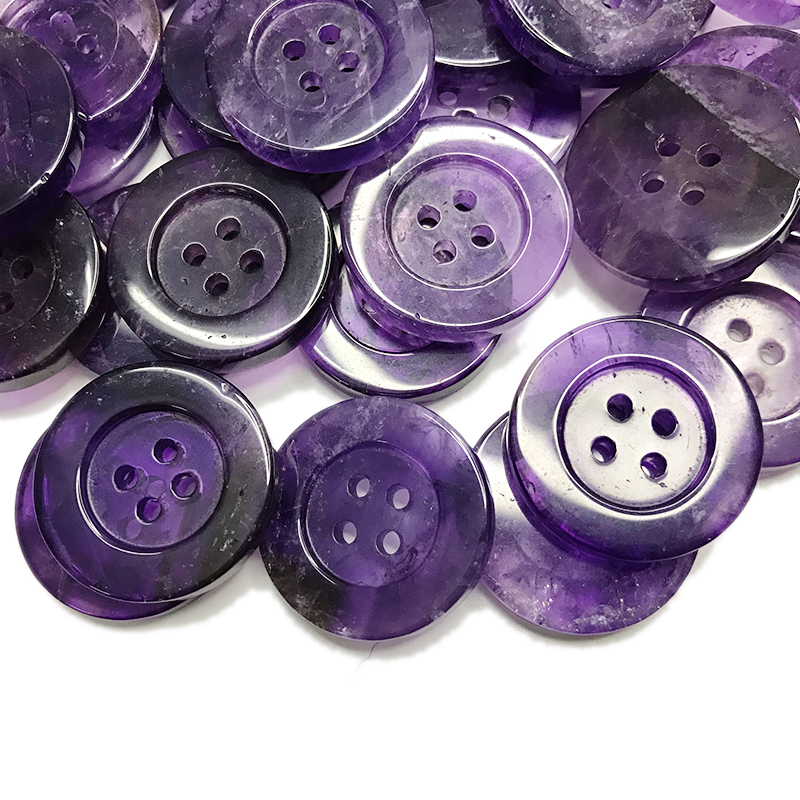 Amethyst buttons B