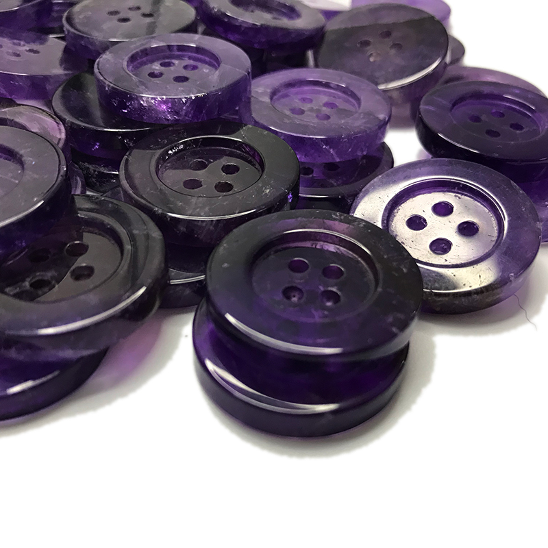 Amethyst buttons B