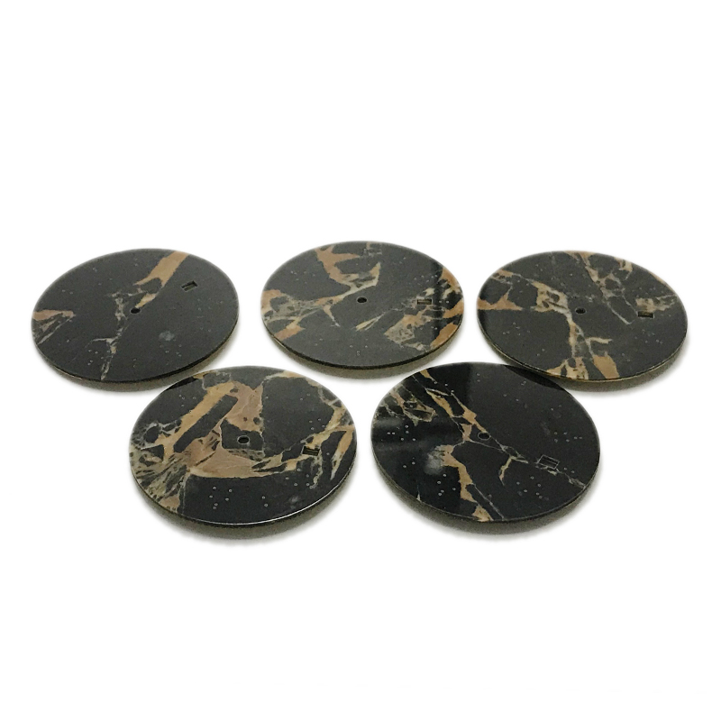 Natural marble stone watch dials