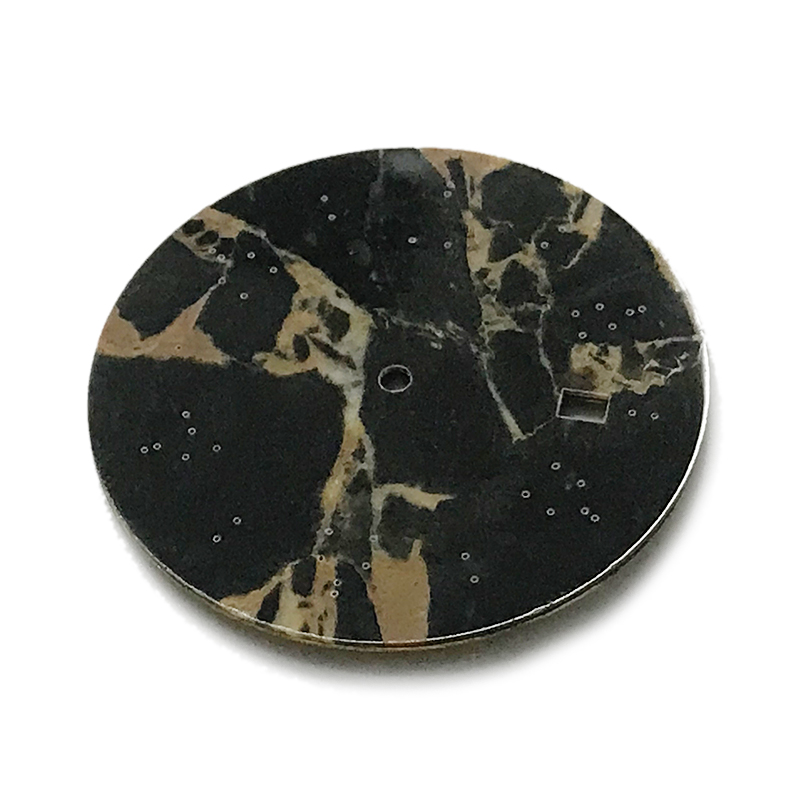 Natural marble stone watch dials