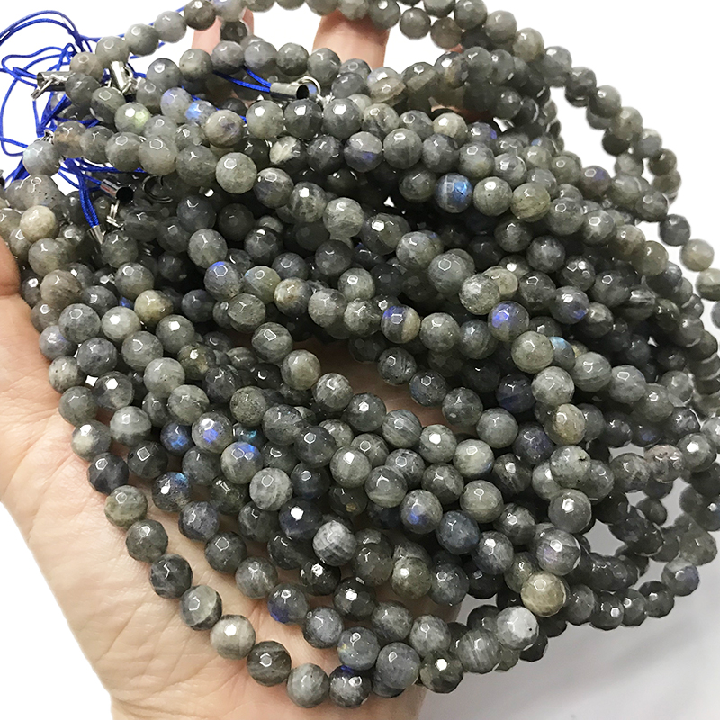 Labradorite stone phone straps