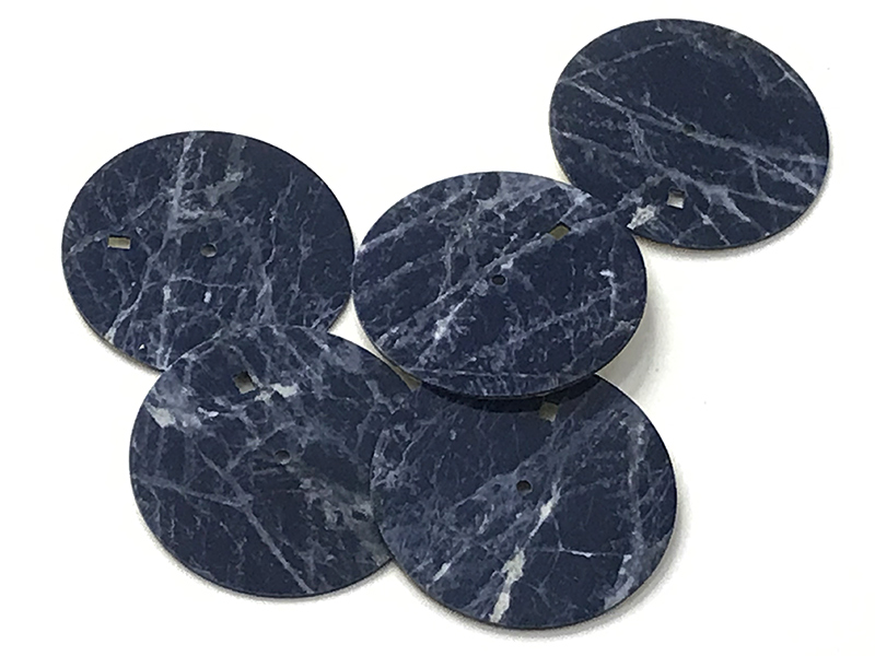 Sodalite stone watch dials