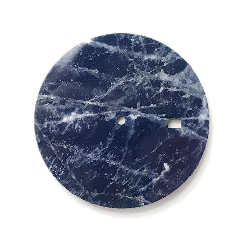 Sodalite stone watch dials