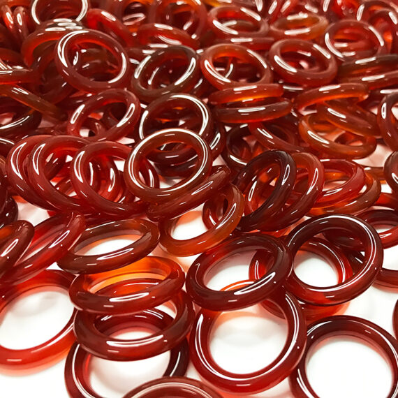 red agate fishing rod guide rings