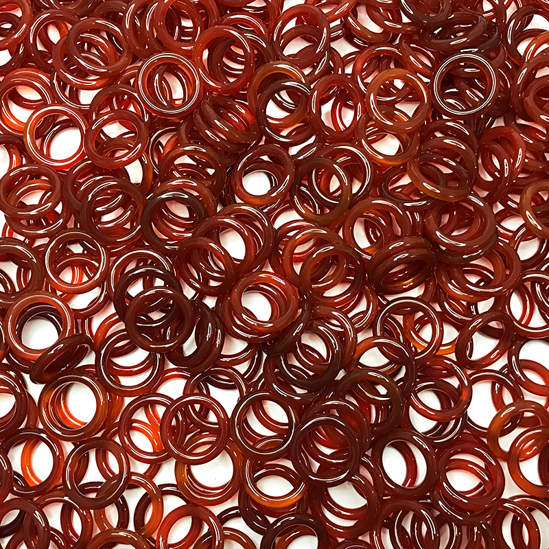 red agate fishing rod guide rings