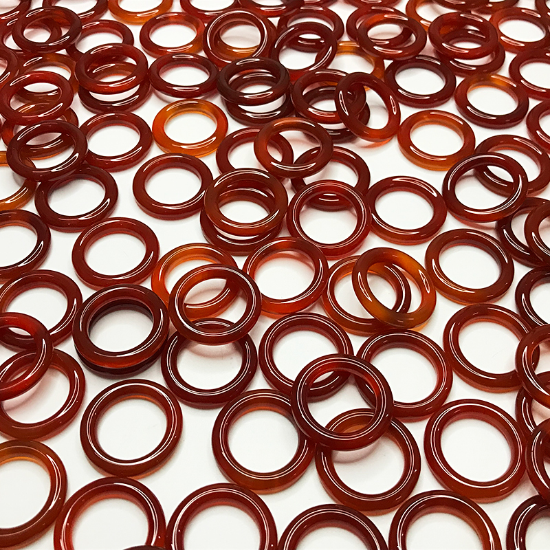 red agate fishing rod guide rings