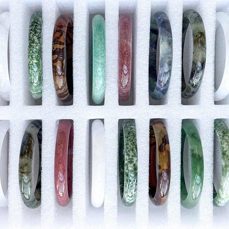 Multi Colors Gemstone Bangles