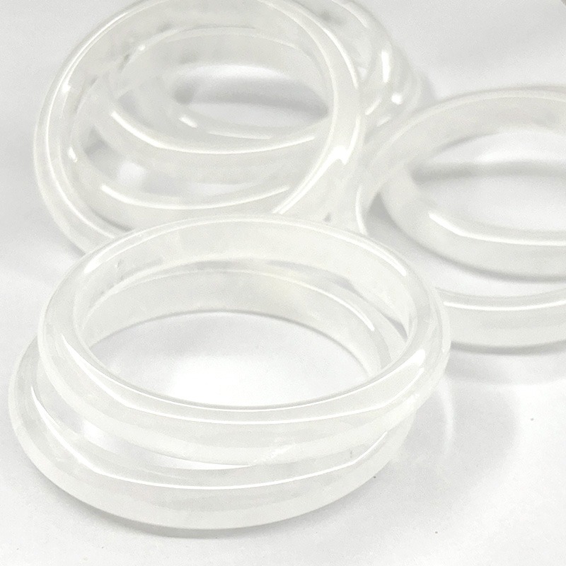 Crystal quartz bangles