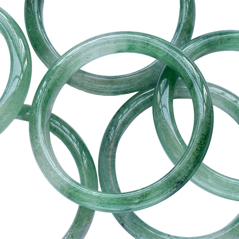 Green Strawberry Quartz Fashion Bangles