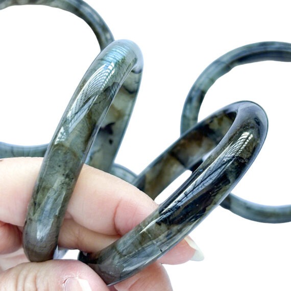 Labradorite bangles