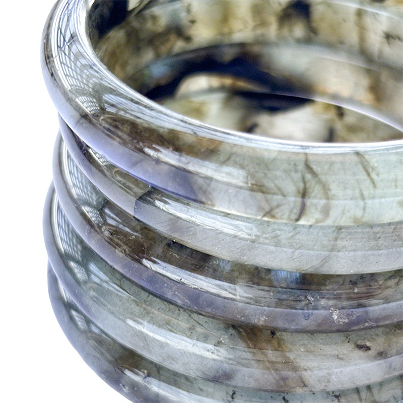 Labradorite bangles