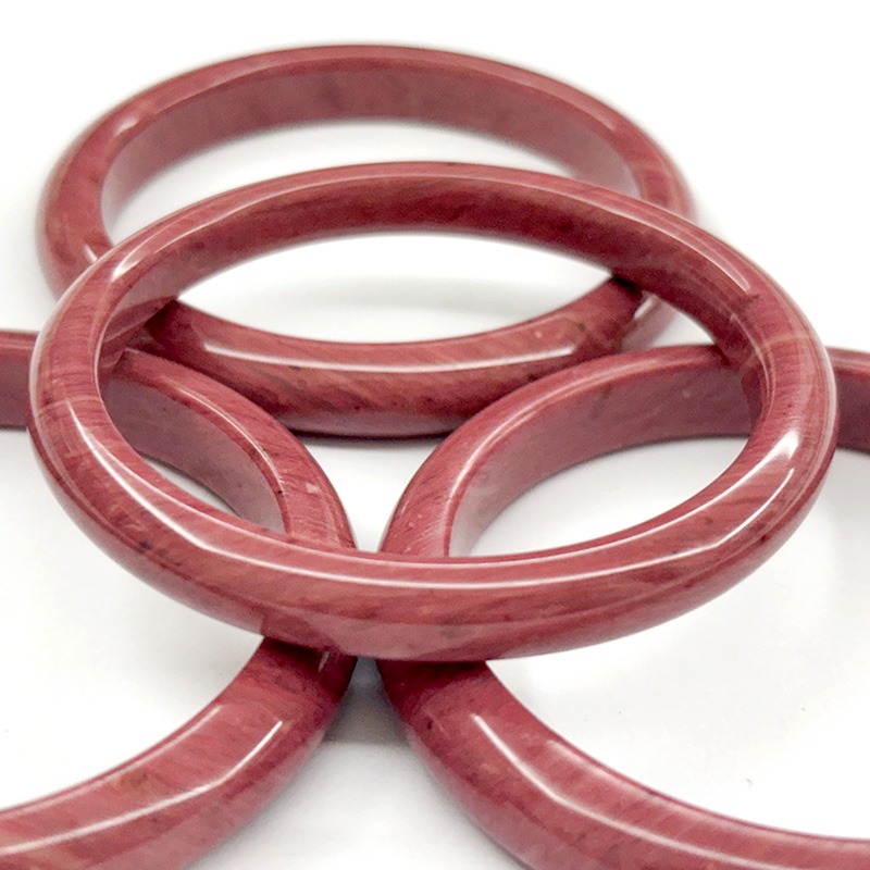 Rhodonite bangles