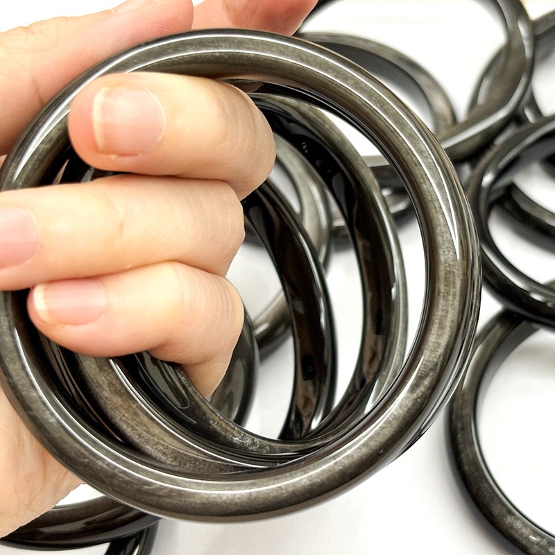 Silver sheen obsidian