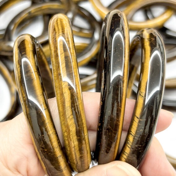 Tiger eye bangles
