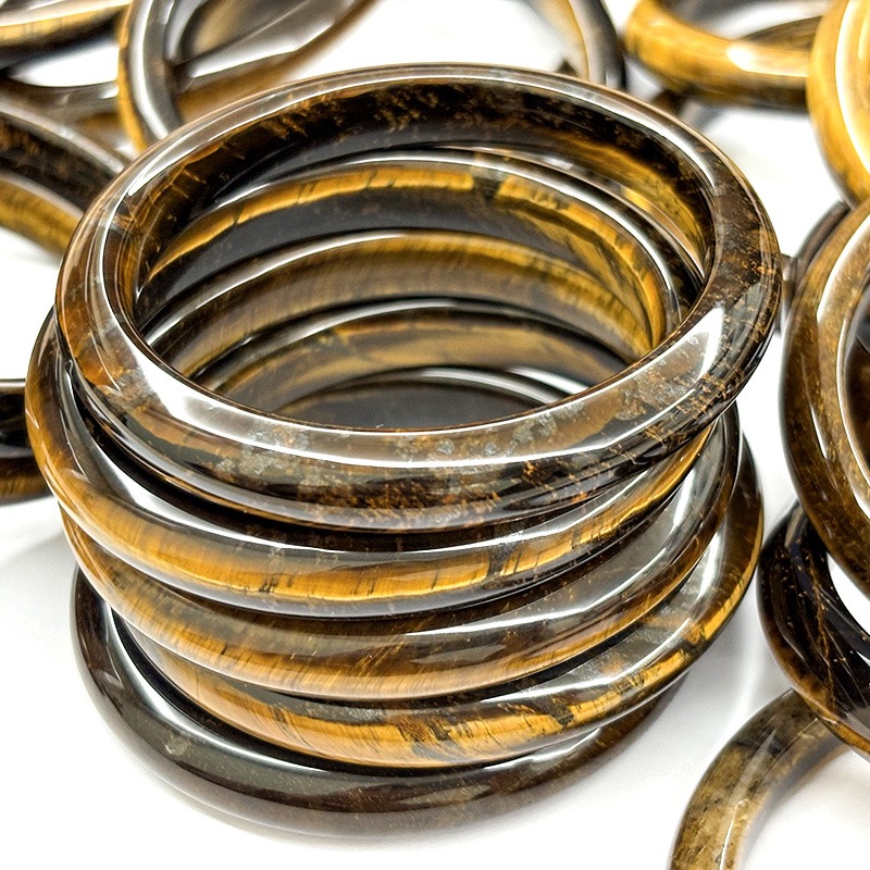 Tiger eye bangles