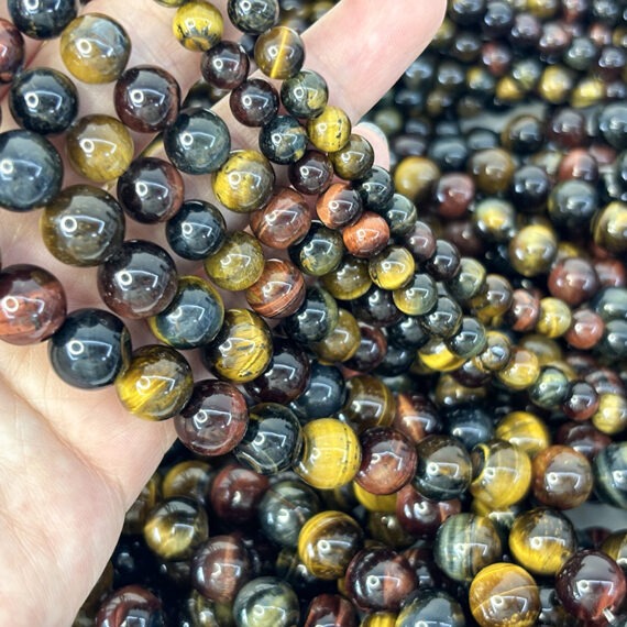 3 Color Tiger Eye Stone