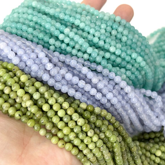 4mm bead strands