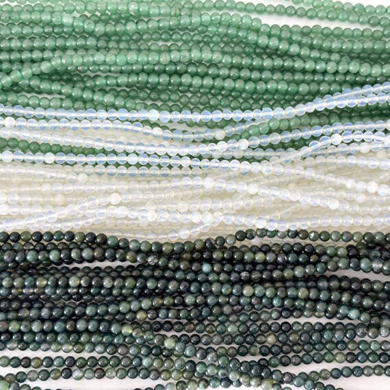 4mm bead strands