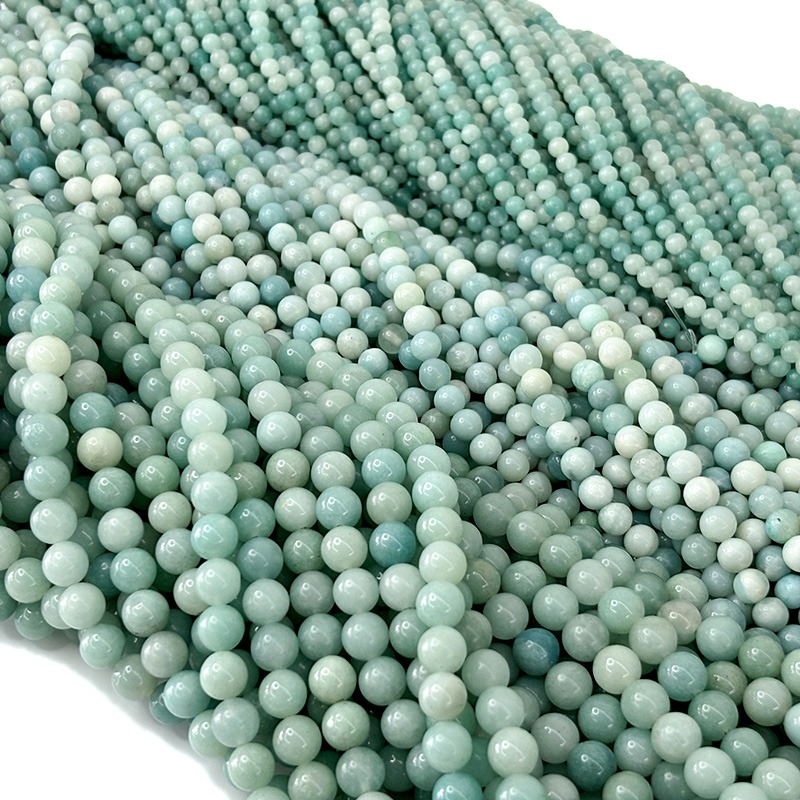 Amazonite bead strands