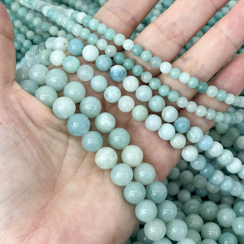 Amazonite bead strands