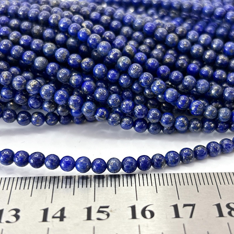 Lapis bead strings 4mm